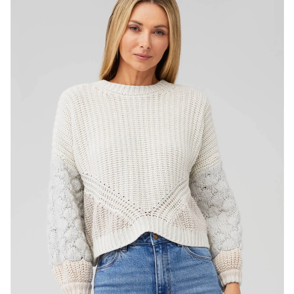 Splendid cable knit Margo Sweater